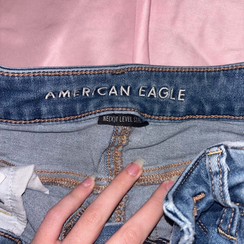 American Eagle Outfitters Blue Skinny Jeans